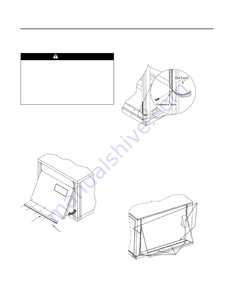 Trane BAYECON300 Series Installation Instructions Manual Download Page 8