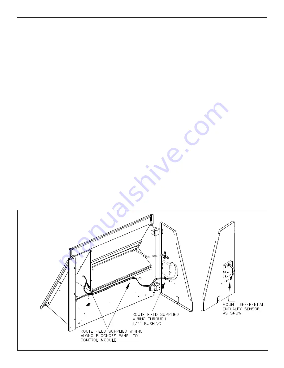 Trane BAYENTH001A Installer'S Manual Download Page 5