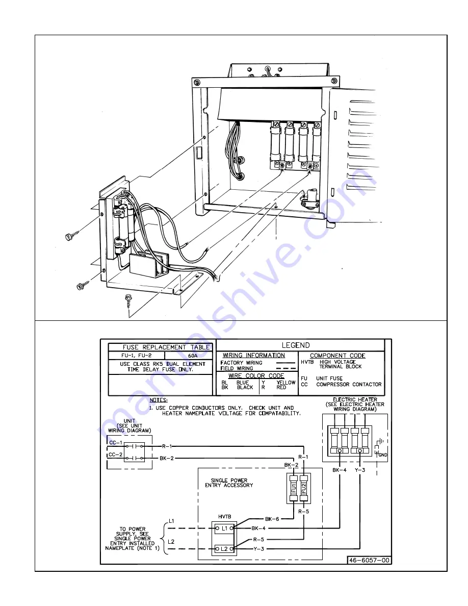 Trane BAYSPEK060F Скачать руководство пользователя страница 9