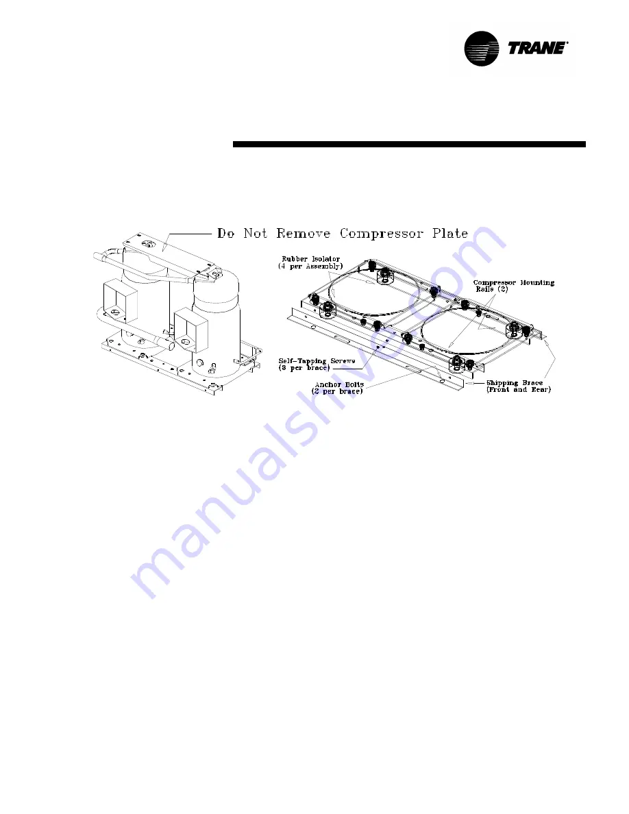 Trane CSRA025FAF0 Installation Operation & Maintenance Download Page 23