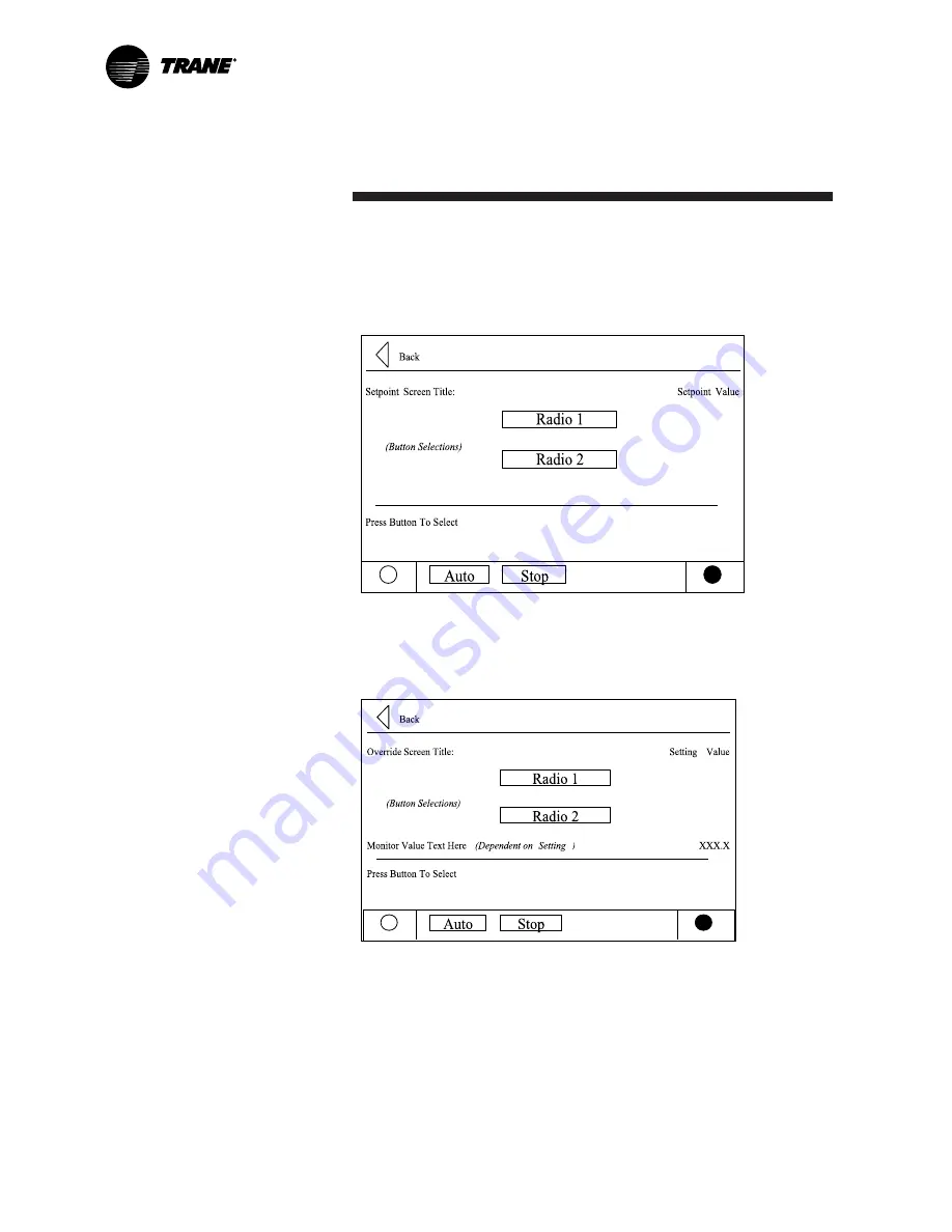 Trane CVGF 1000 Operation And Maintenance Manual Download Page 40