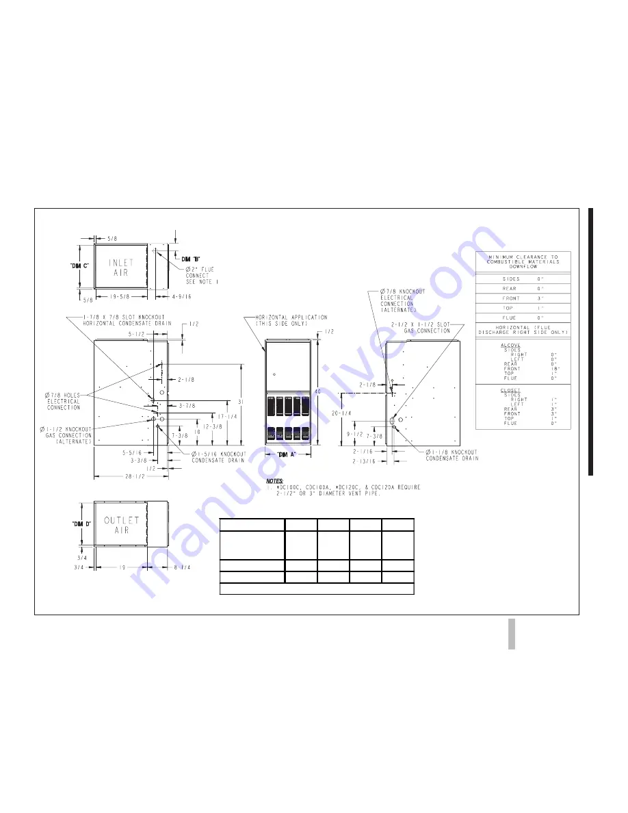 Trane *DC040C924 Installer'S Manual Download Page 5