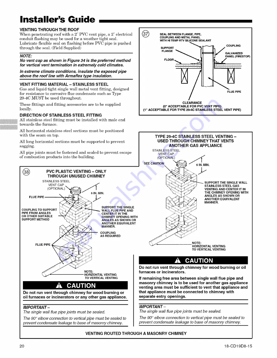 Trane DX2B060A9362A Скачать руководство пользователя страница 20