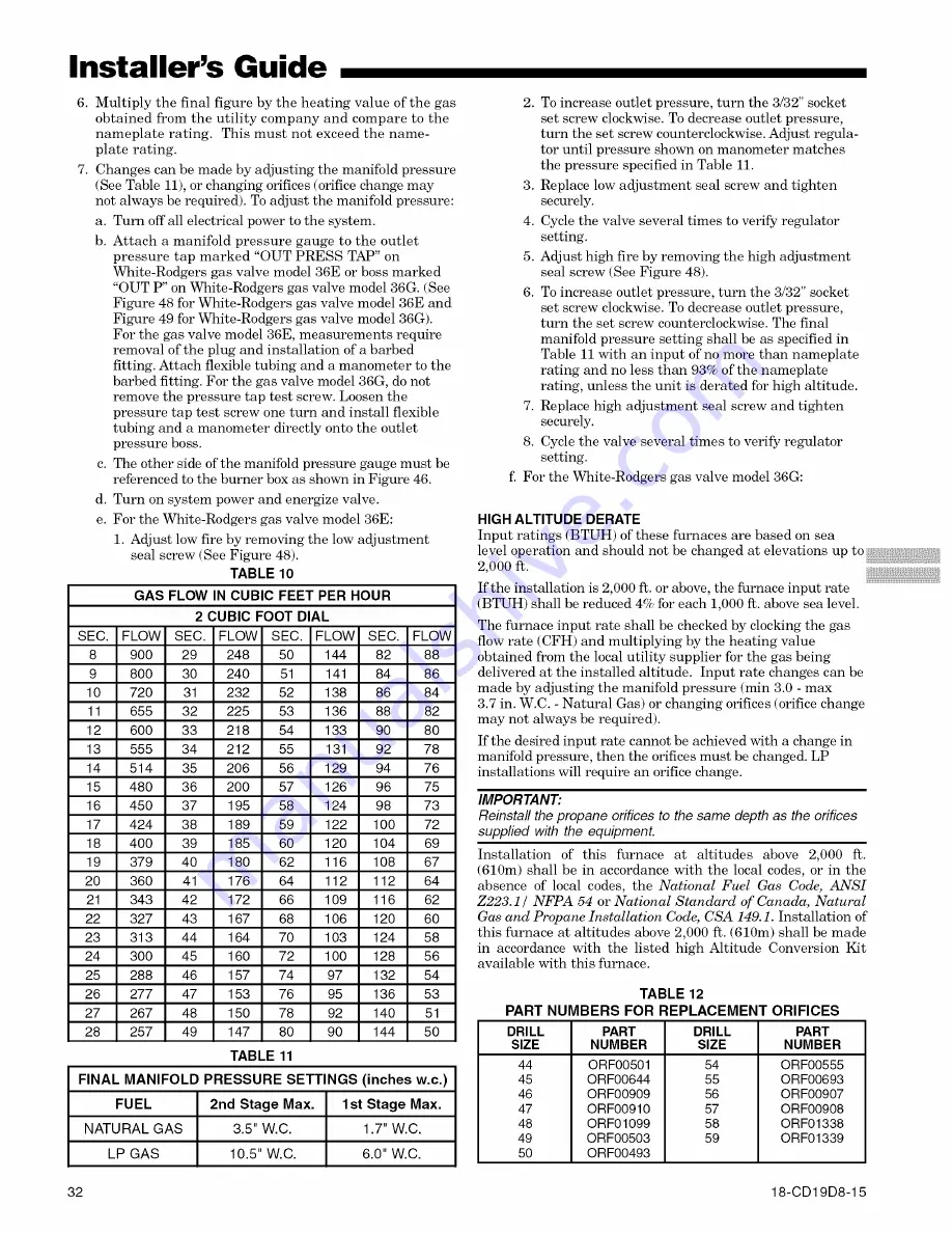 Trane DX2B060A9362A Installer'S Manual Download Page 32