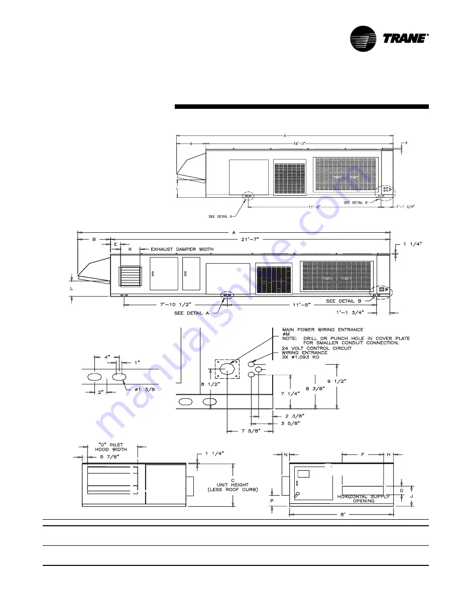 Trane FADA Installation & Operation Manual Download Page 15