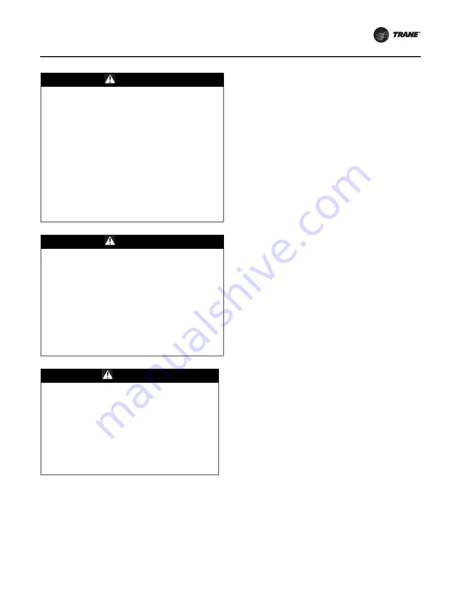 Trane GMND-SVX01B-EN Installation, Operation And Maintenance Manual Download Page 3