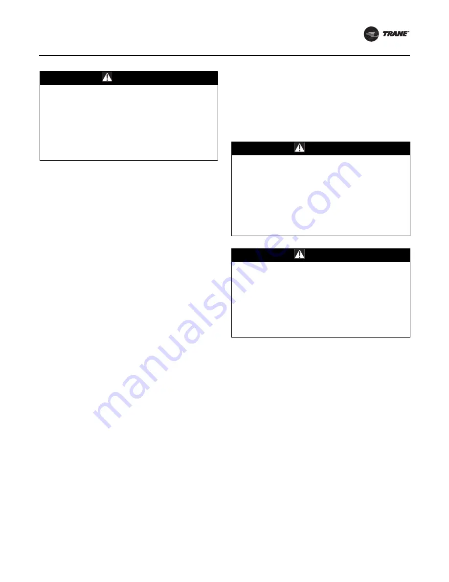 Trane GMND-SVX01B-EN Installation, Operation And Maintenance Manual Download Page 19