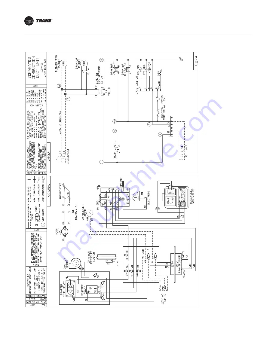 Trane GMND-SVX01B-EN Скачать руководство пользователя страница 40