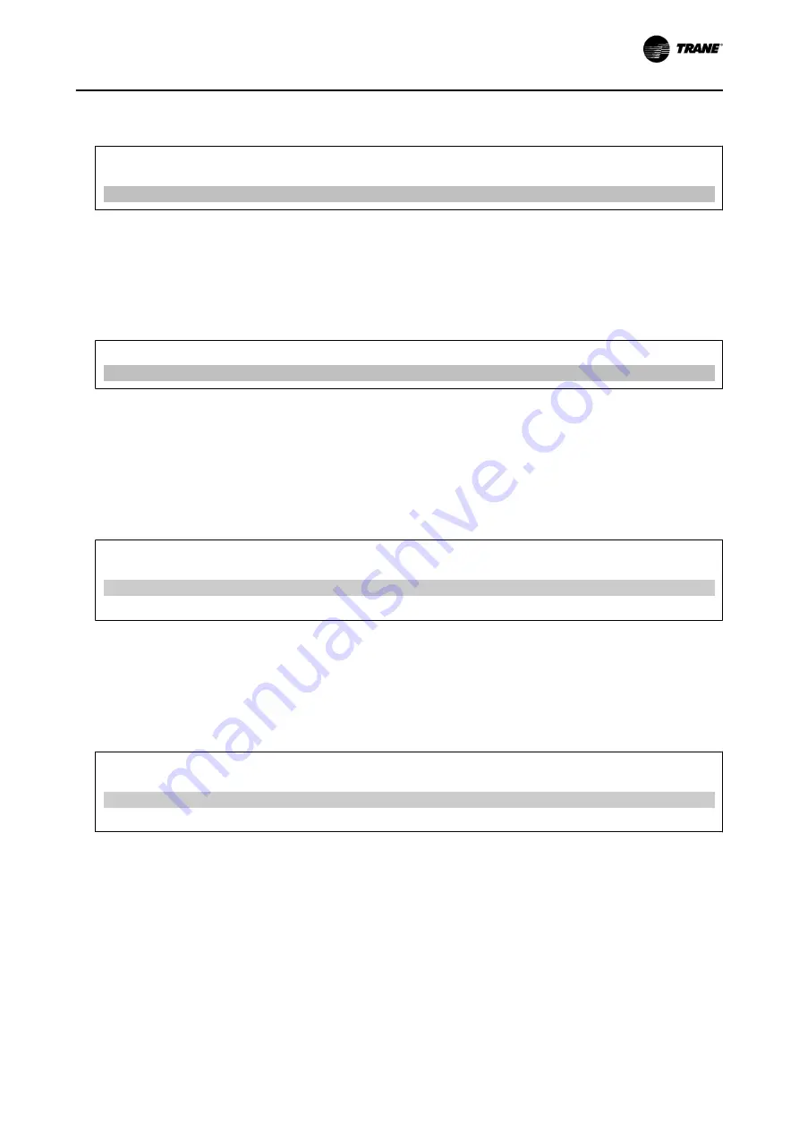 Trane LonWorks TR200 Instruction Manual Download Page 30