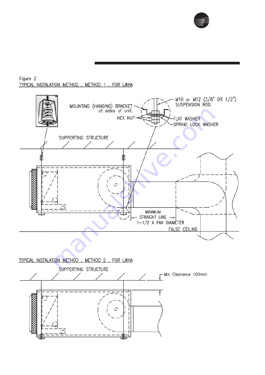 Trane LWHA Installation Operation & Maintenance Download Page 11