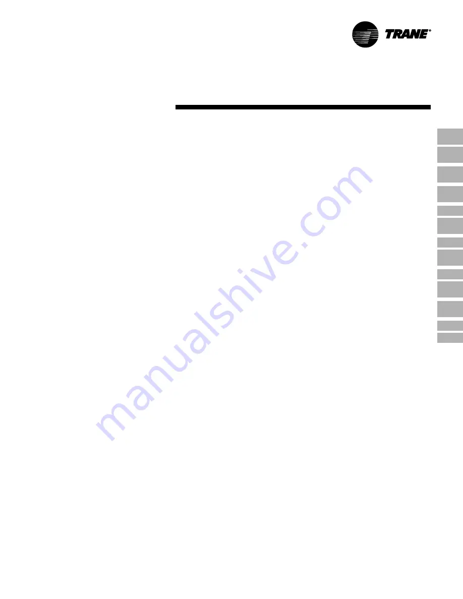 Trane Packaged TerminalAir Conditioners & Heat Pumps Скачать руководство пользователя страница 3