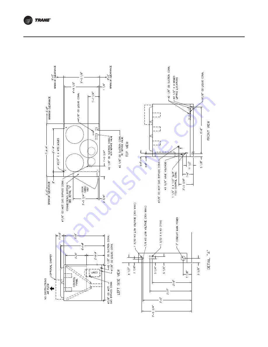 Trane RAUC-C20 Скачать руководство пользователя страница 12