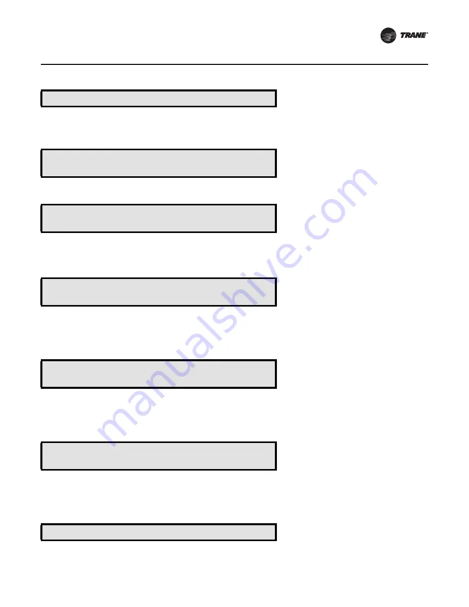 Trane S*HF*20-75 Troubleshooting Manual Download Page 35