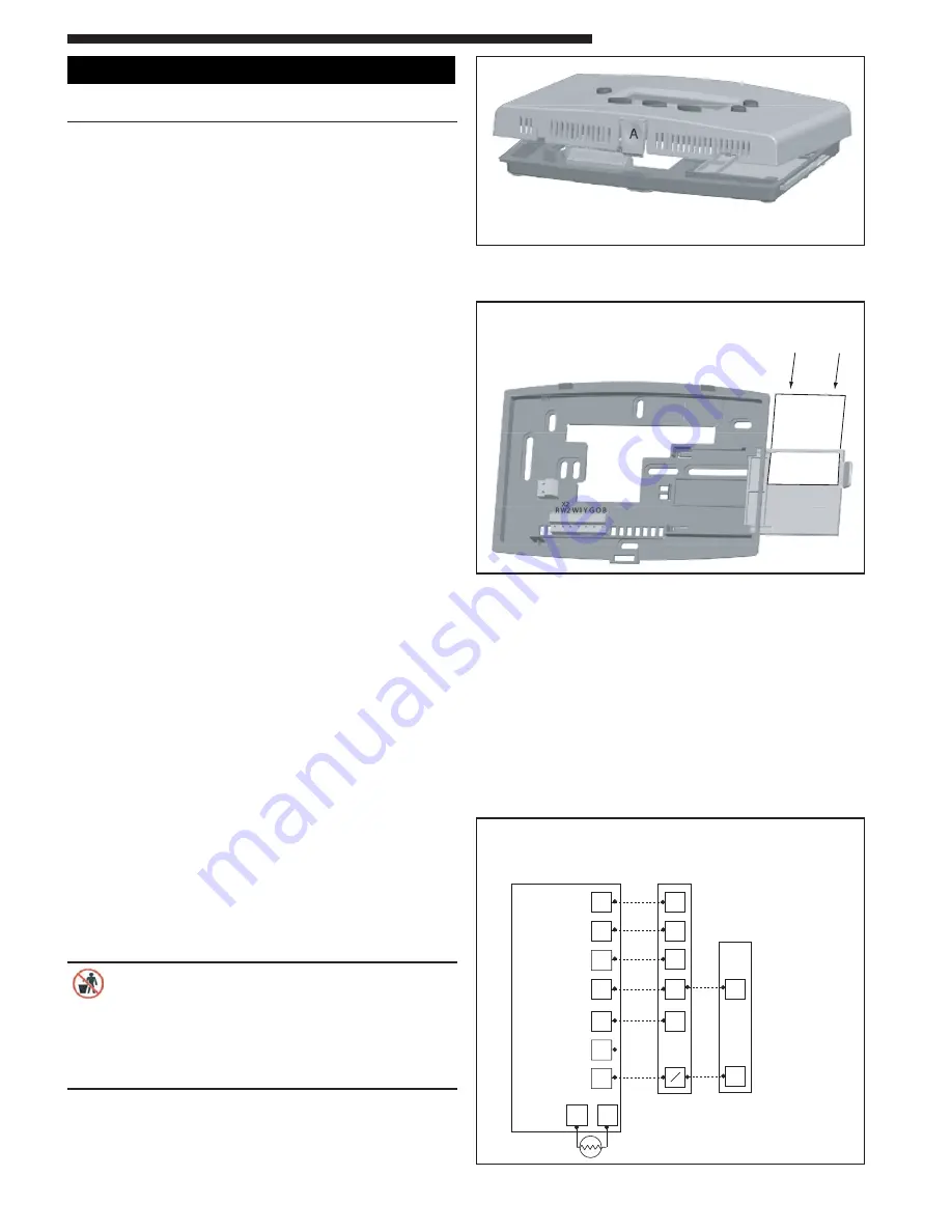 Trane TCONT401AN21MA Comfort Control Installer'S Manual Download Page 2