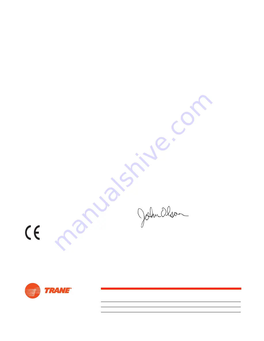 Trane Tracer AH541 Installation Sheet Download Page 6