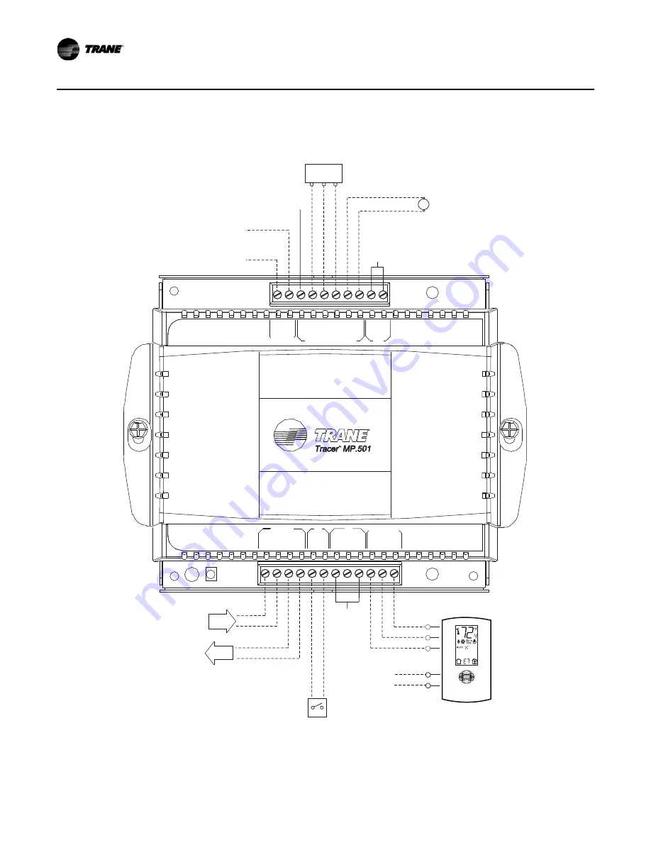 Trane Tracer MP501 Скачать руководство пользователя страница 16