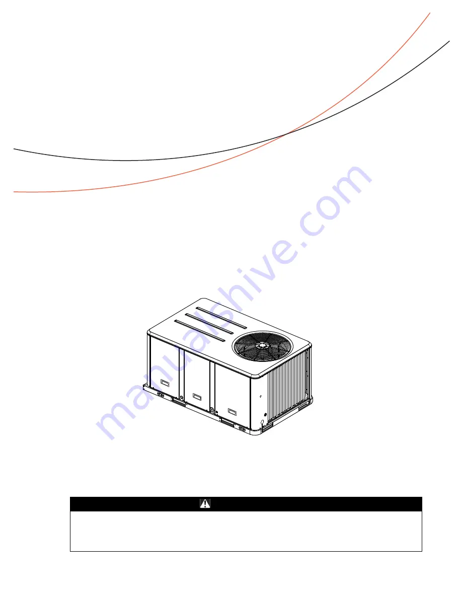 Trane TSC060ED Installation, Operation And Maintenance Manual Download Page 1