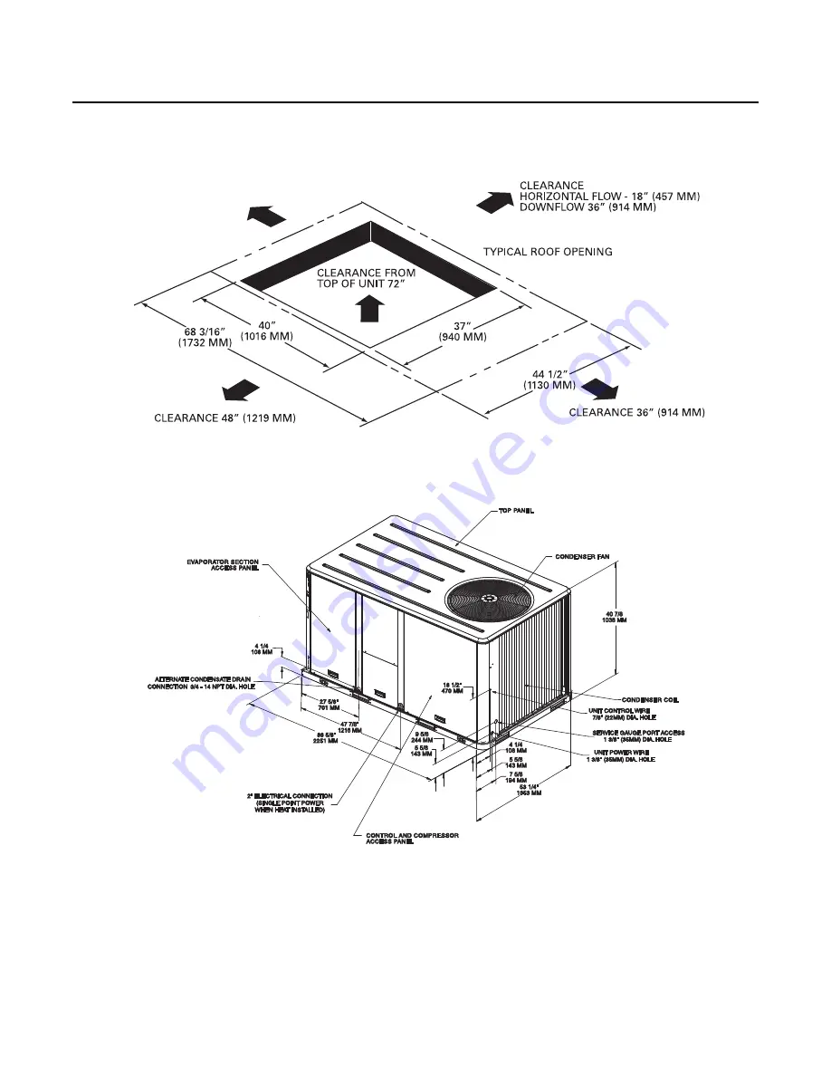 Trane TSC060ED Installation, Operation And Maintenance Manual Download Page 13