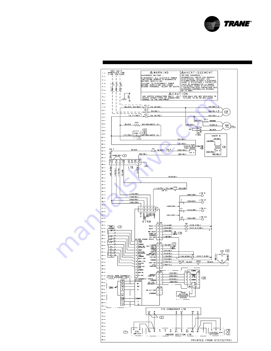 Trane TTA075A Скачать руководство пользователя страница 55