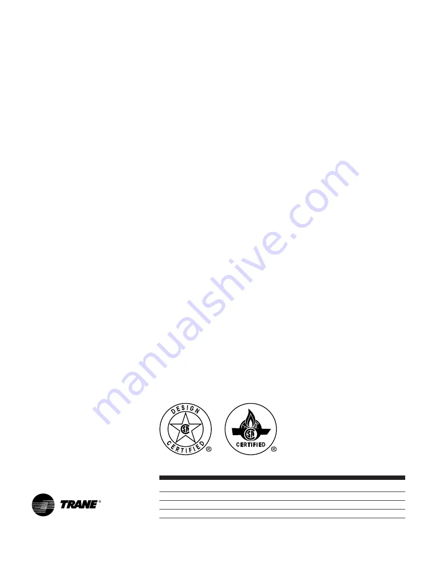 Trane TUD040 Manual Download Page 16