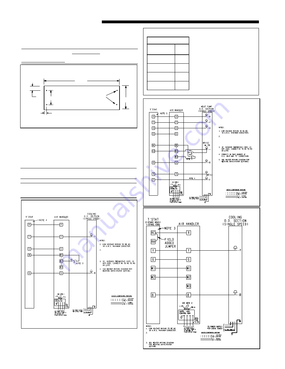 Trane TWG018A140C Installer'S Manual Download Page 4