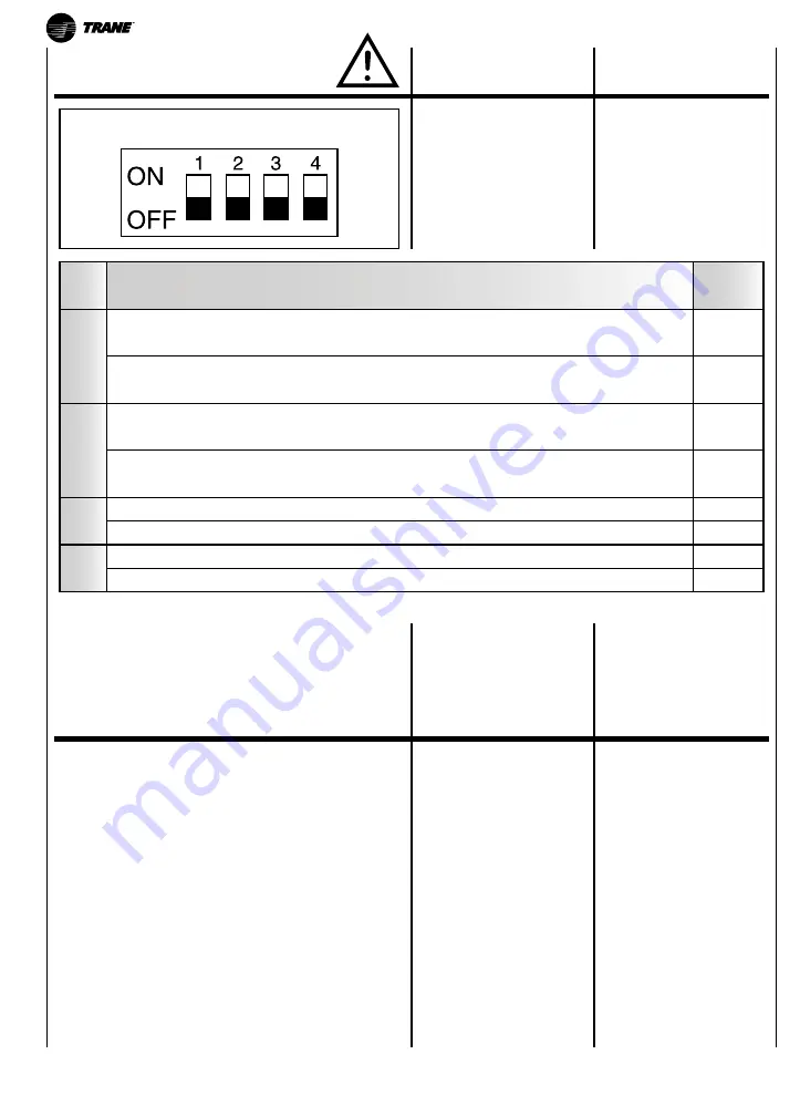 Trane UNT-SVU011C Series Technical Manual Download Page 102