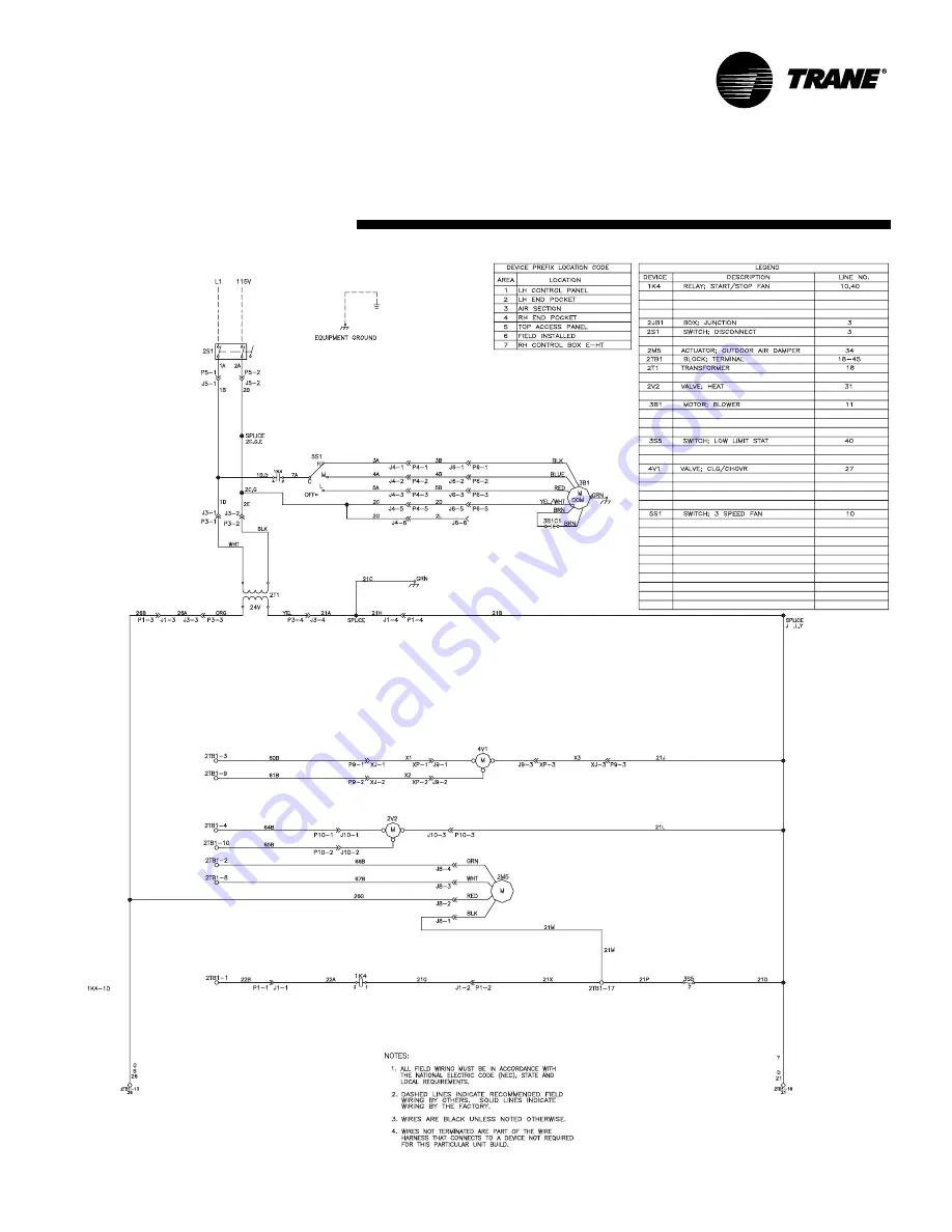 Trane VUV Installation And Owner'S Manual Download Page 37