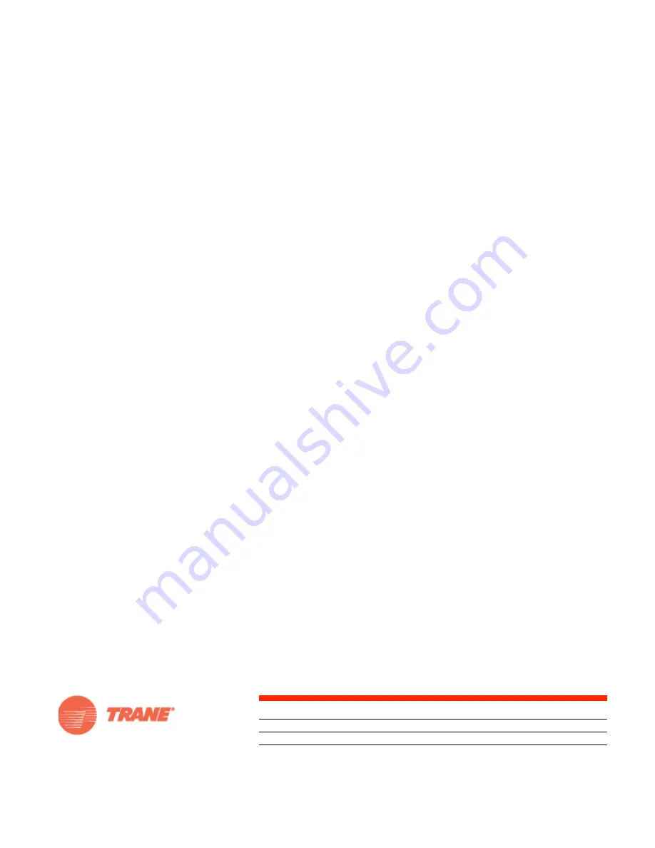 Trane WDS Installation, Operation And Maintenance Manual Download Page 52