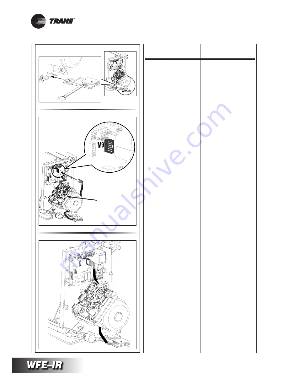 Trane WFE 1 Technical Manual Download Page 58