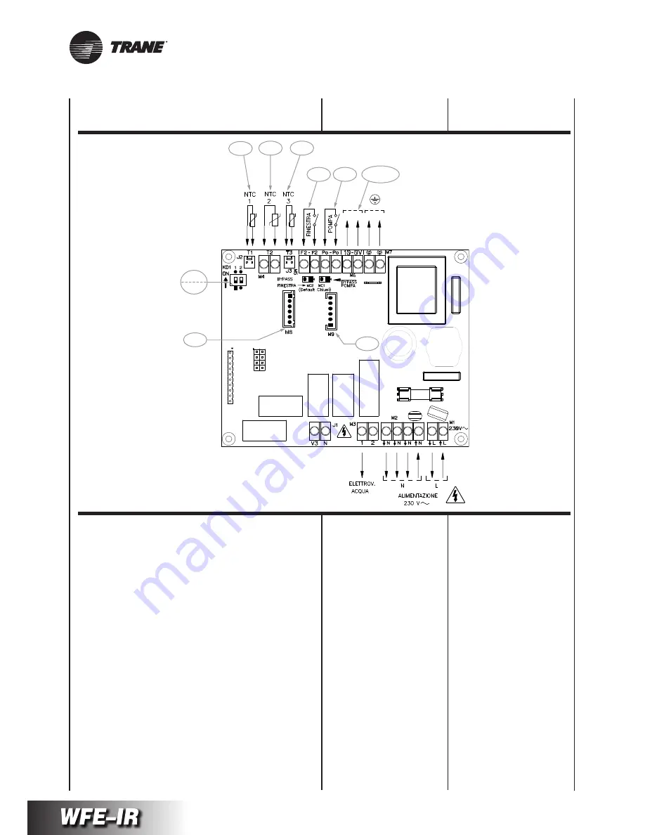 Trane WFE 1 Technical Manual Download Page 60