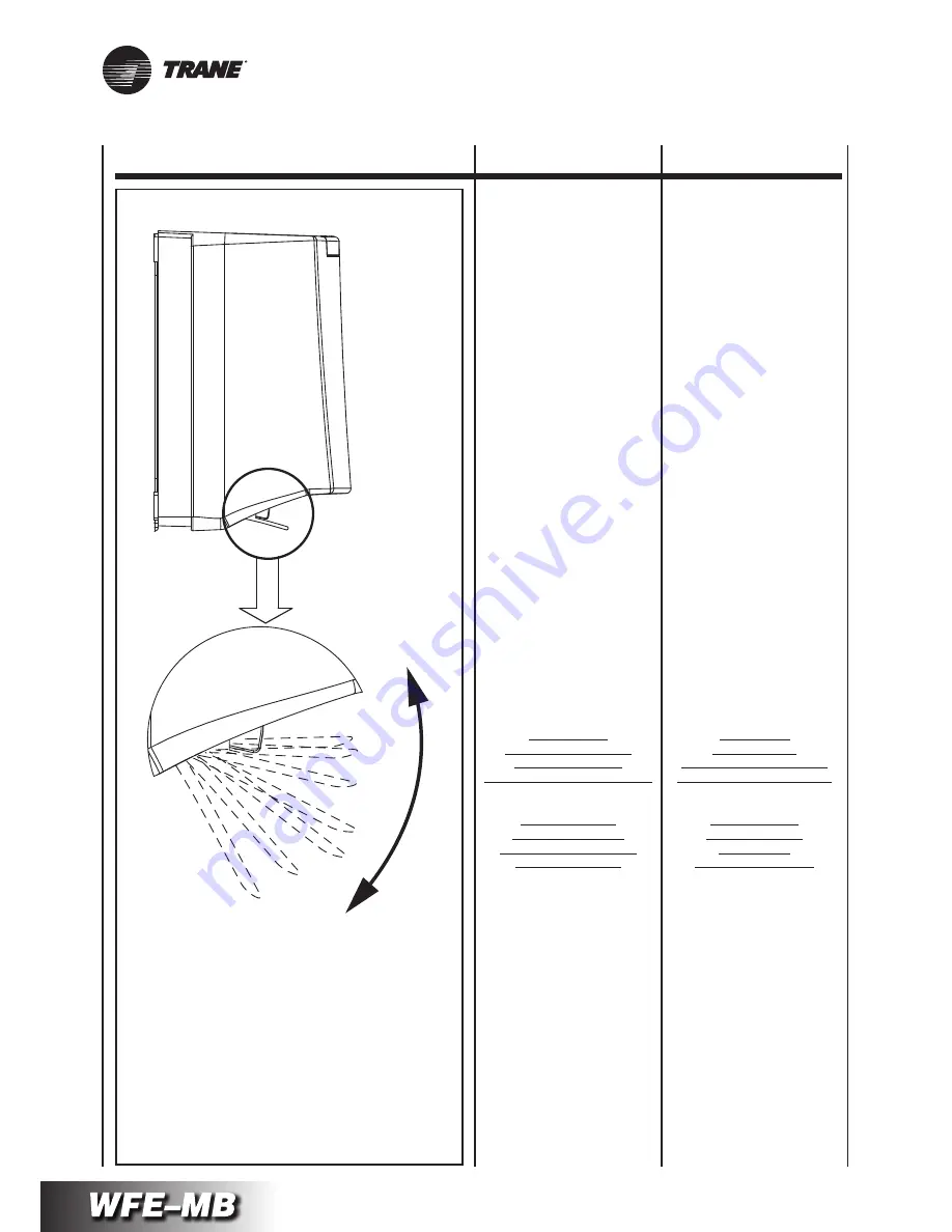 Trane WFE 1 Скачать руководство пользователя страница 118