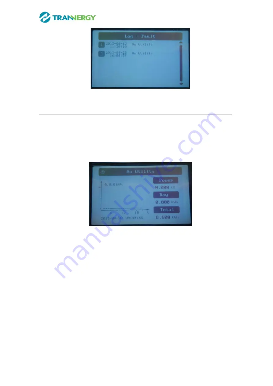 Trannergy TRB010KTL User Manual Download Page 29