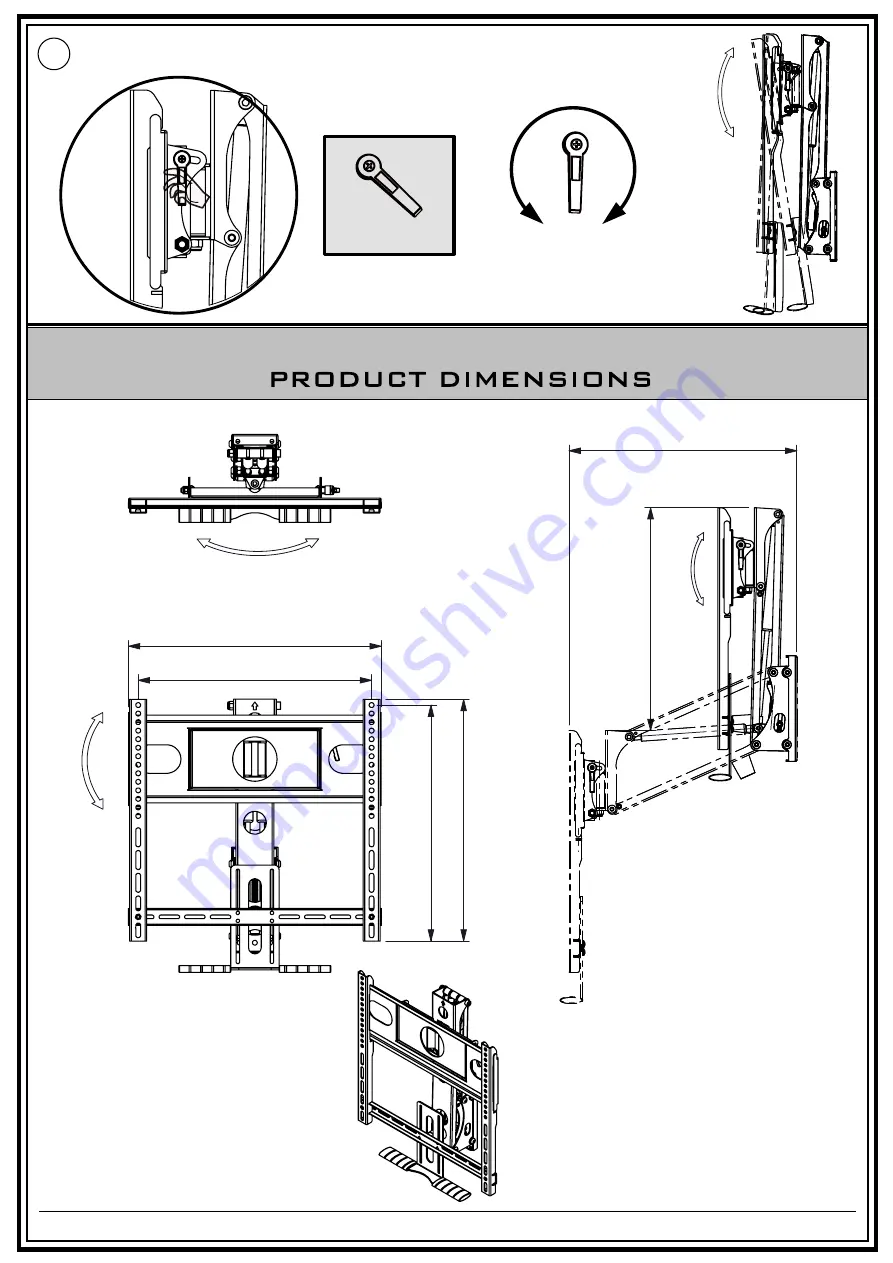 Tranquil Mount TMO400B Скачать руководство пользователя страница 8