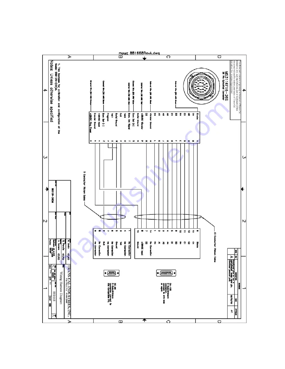 Trans-Cal SSD120 M Series Installation And Calibration Manual Download Page 31