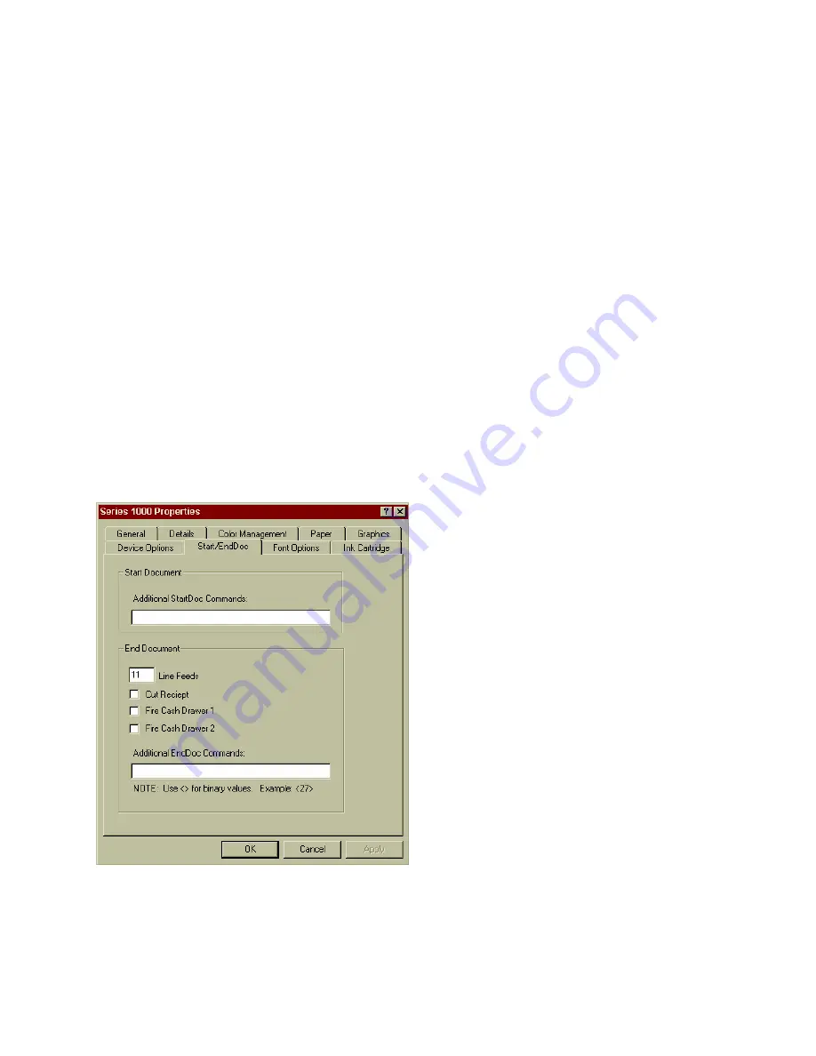 TransAct POSJET 1500 Programmer'S Manual Download Page 81