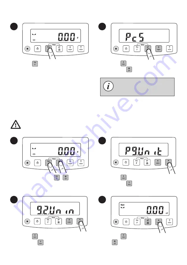 Transcat PROCISION TCS Series Startup Manual Download Page 9