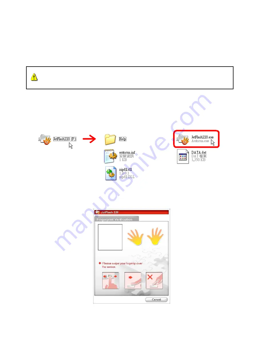 Transcend JetFlash 220 User Manual Download Page 17