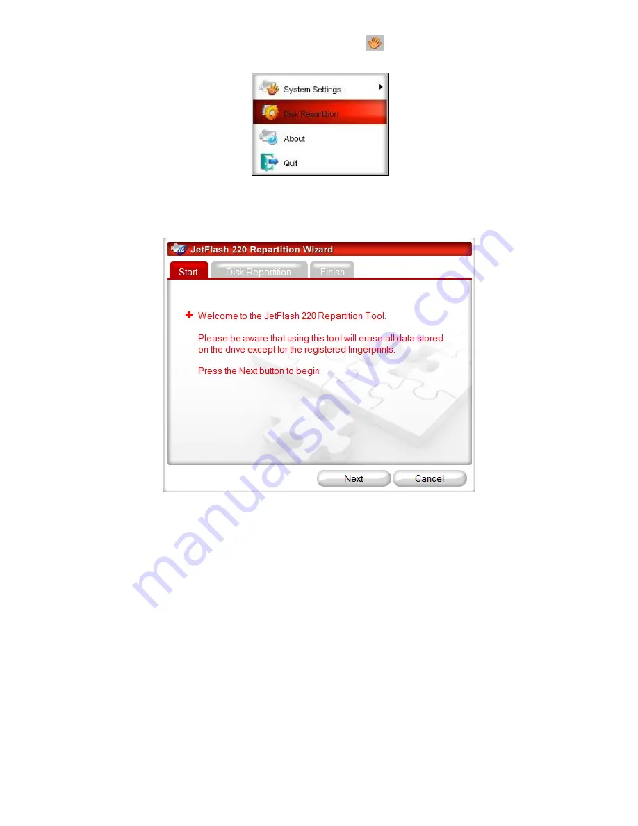 Transcend JetFlash 220 User Manual Download Page 18