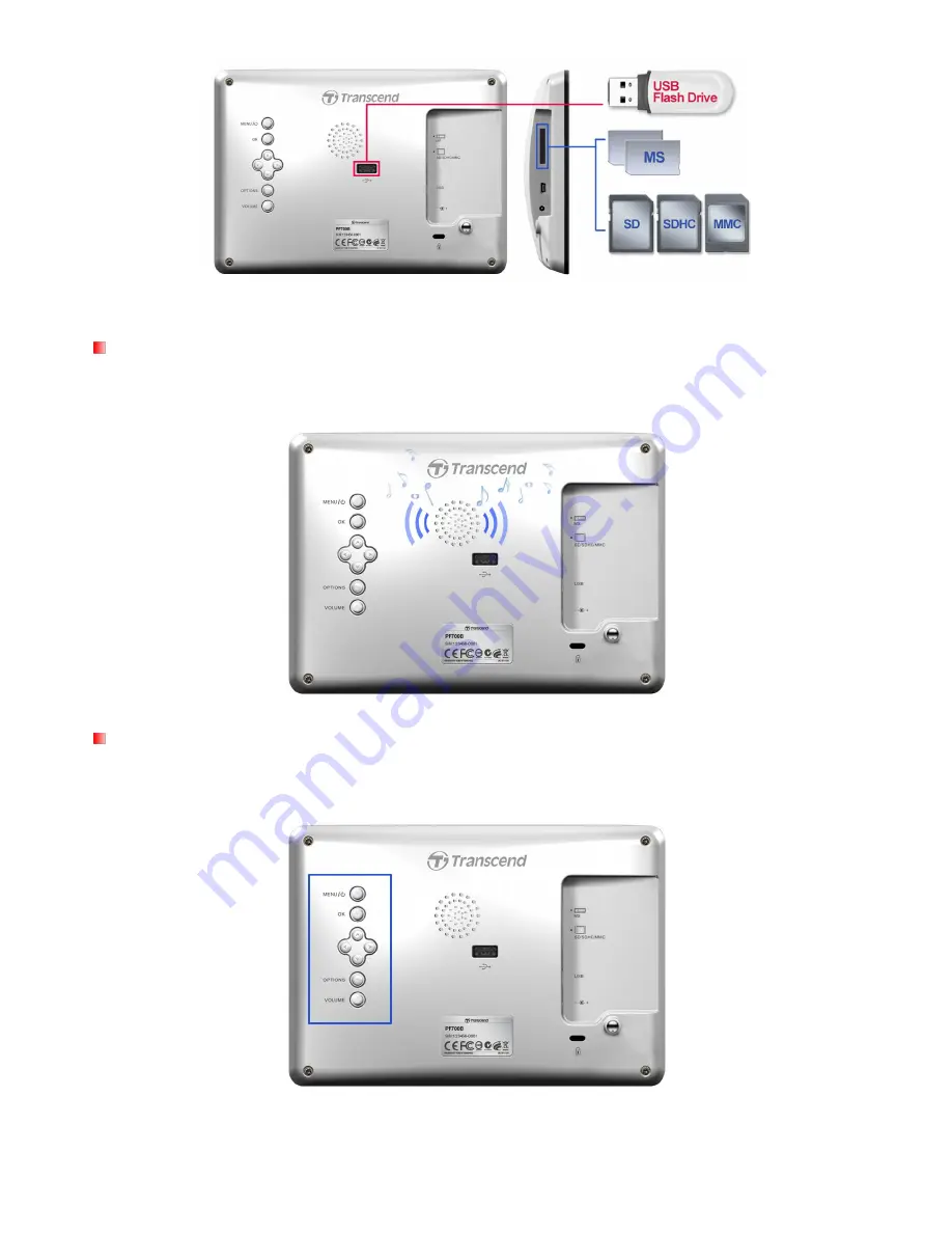 Transcend PF700 Скачать руководство пользователя страница 8