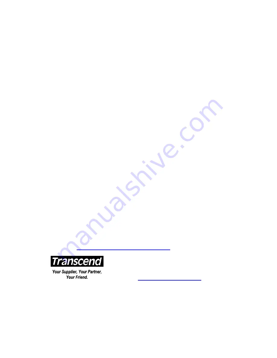 Transcend TS0MFLRD8B User Manual Download Page 12