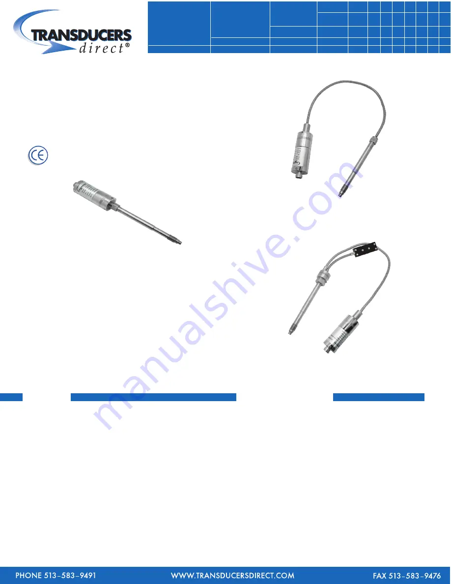 TRANSDUCERS direct TD1A Series Скачать руководство пользователя страница 1