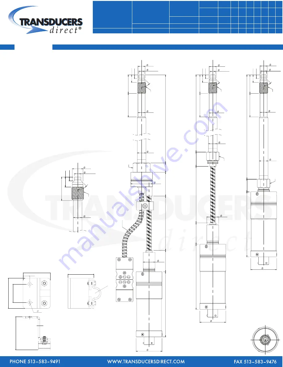 TRANSDUCERS direct TD1A Series Скачать руководство пользователя страница 4