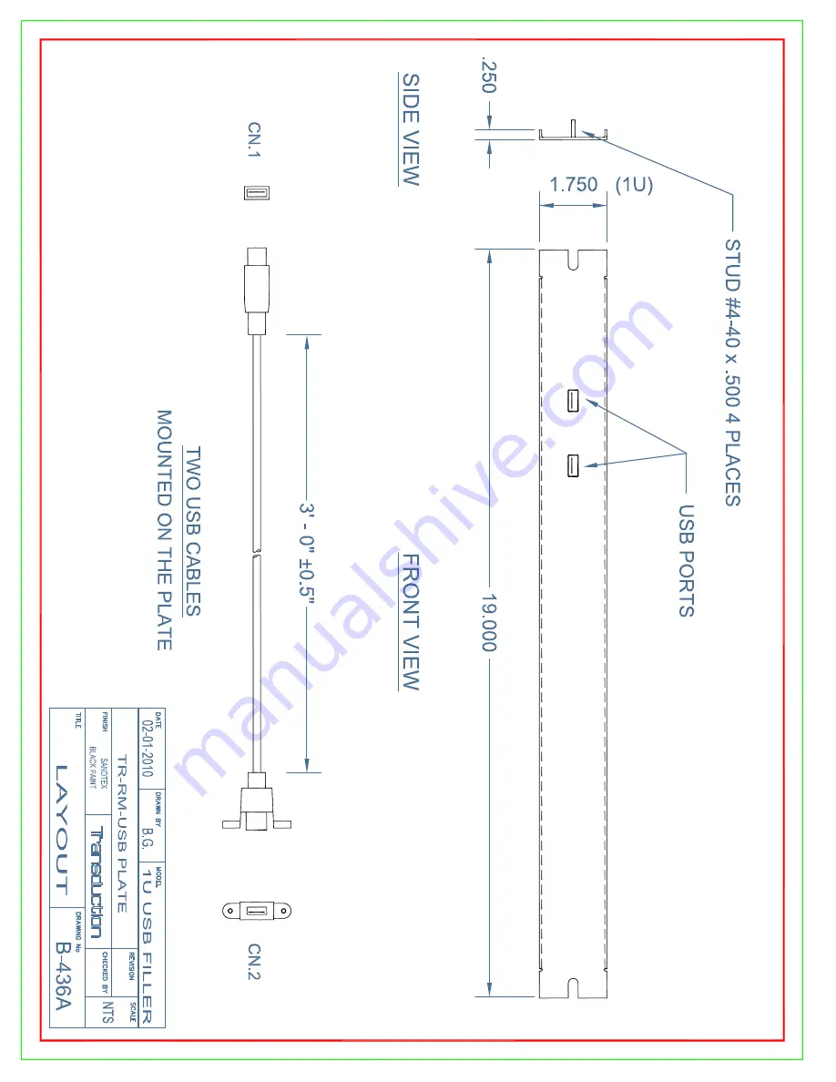 Transduction TR-5190-PM User Manual Download Page 107