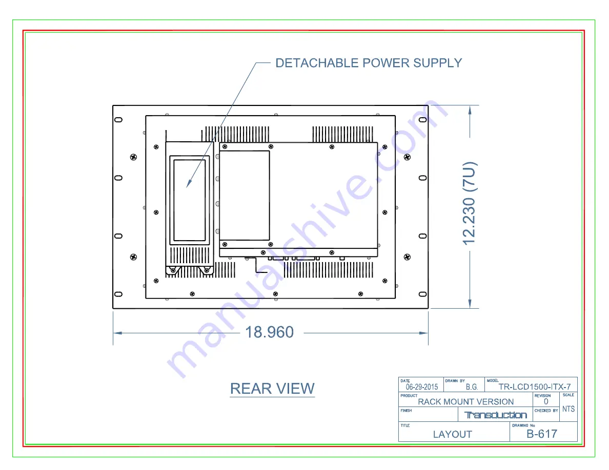 Transduction TR-LCD1500-ITX-7 Скачать руководство пользователя страница 103