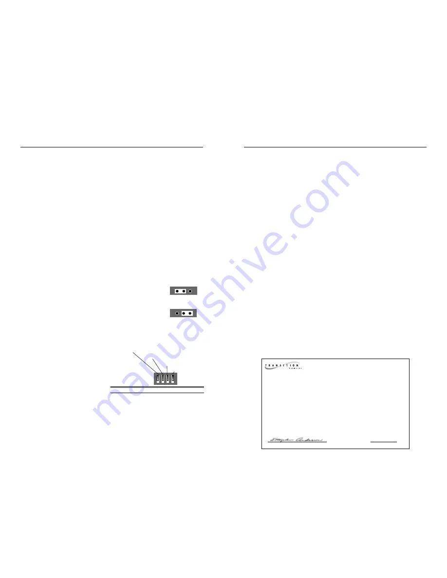 Transition Networks CGETF1013-100 User Manual Download Page 2