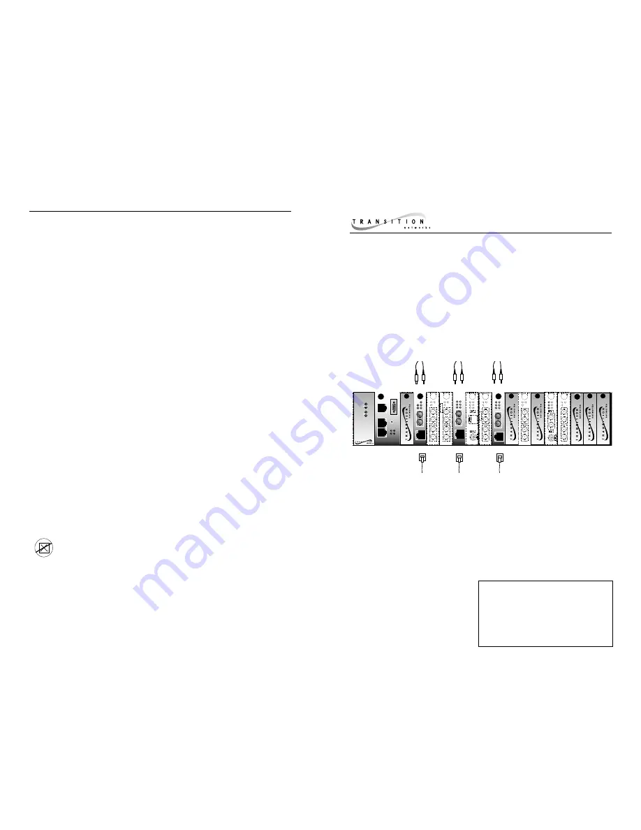 Transition Networks CSETF1011 User Manual Download Page 1