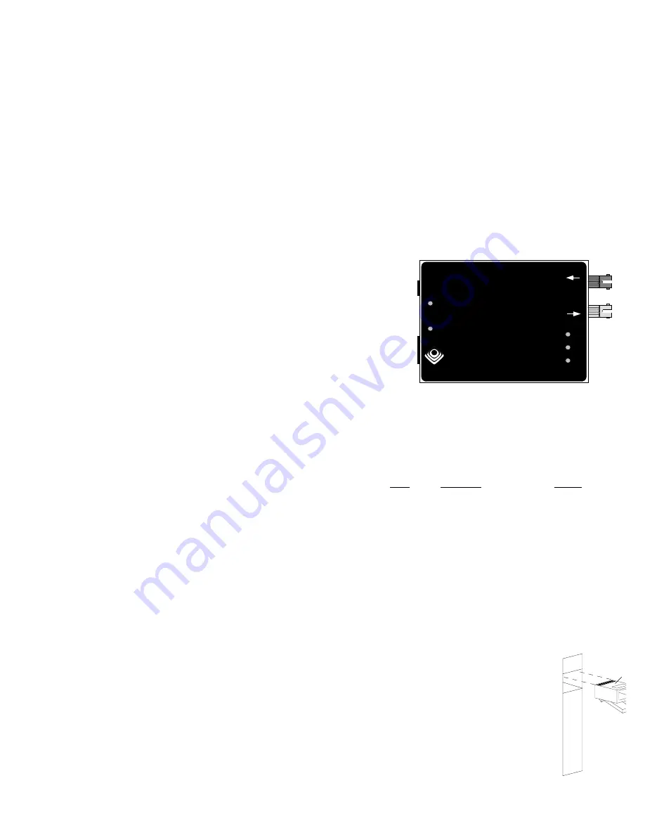 Transition Networks E-TBT-FRL-FD-01 Installation Manual Download Page 1