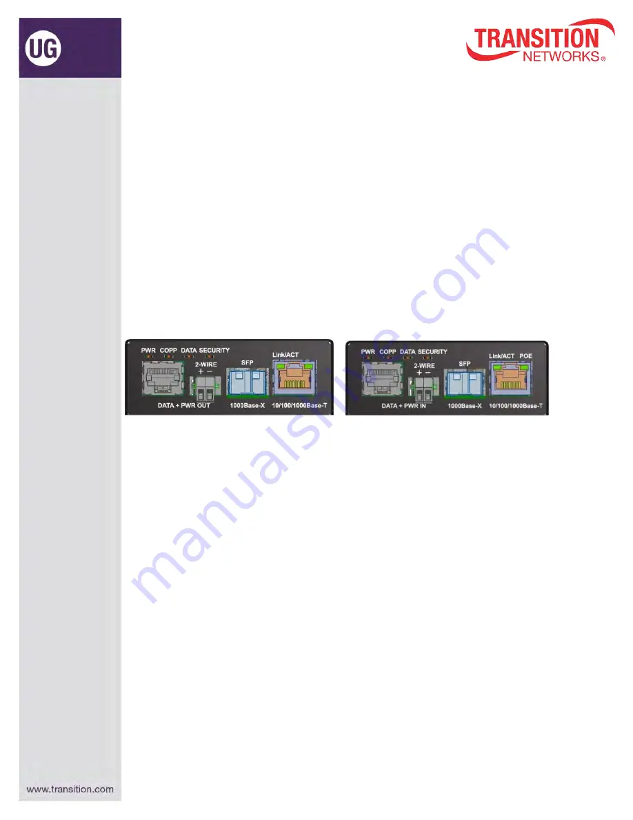 Transition Networks E02PD4052-111 Скачать руководство пользователя страница 11