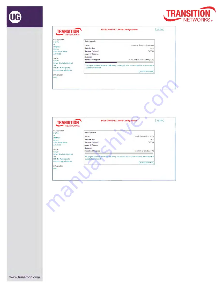 Transition Networks E02PD4052-111 User Manual Download Page 33