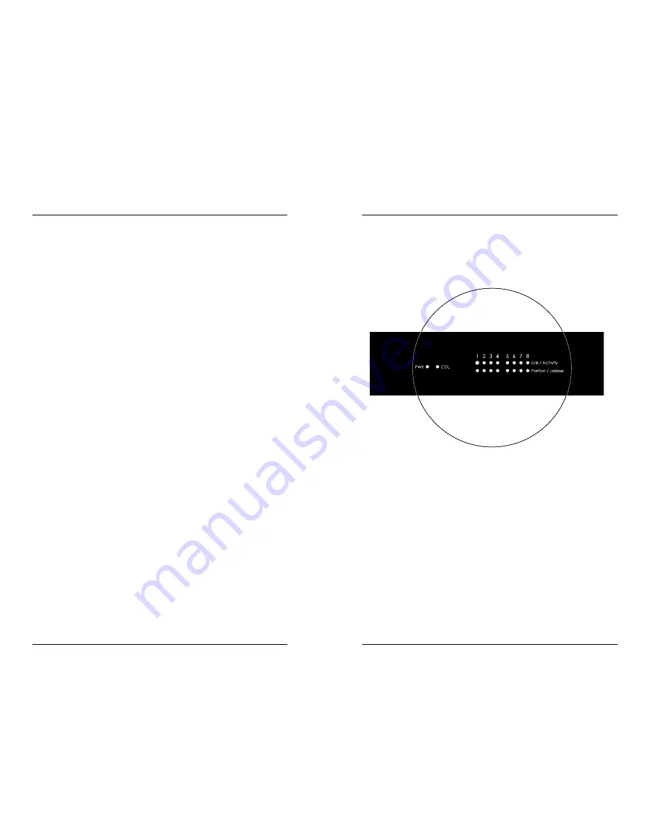 Transition Networks HB-E-TX-8 User Manual Download Page 8